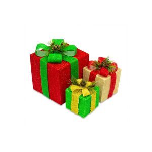 Off 40% Chimp Electronics Led Decorative Christmas Boxes ... Wowcher